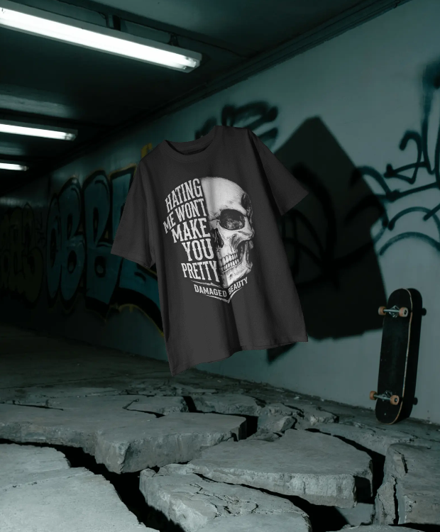 No Filter Skeleton Graphic Tee